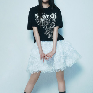 三花修身 5色 SLIM TSHIRT TRIPLE FLOWER